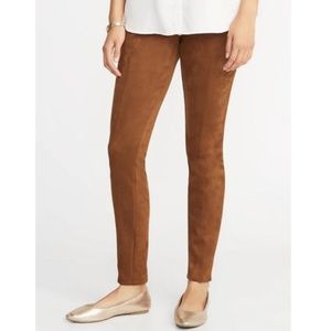 NEW with tags - Faux-Suede Leggings
